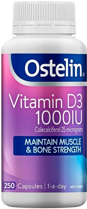 Priceline Ostelin Vitamin D3 1000IU 250 Capsules offer