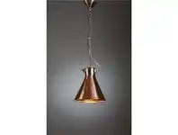 LivingStyles Malawi Metal Pendant Light - Copper offer