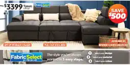 ComfortStyle Furniture & Bedding Tyson Lounge offer