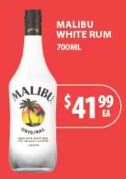 Star Liquor Malibu White Rum offer