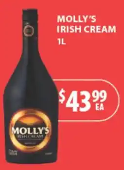 Star Liquor Molly's Irish Cream offer
