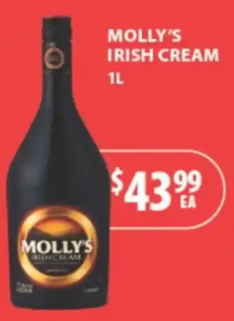 Star Liquor Molly's Irish Cream offer