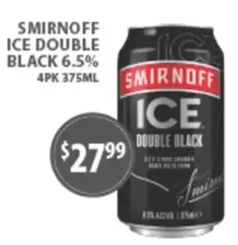 Smirnoff Ice Double Black