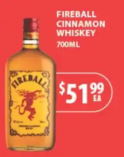 Star Liquor Fireball Cinnamon Whiskey offer
