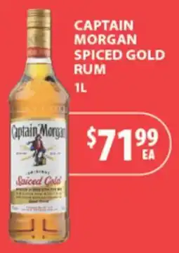 Star Liquor Captain Morgan Spiced Gold Rum offer