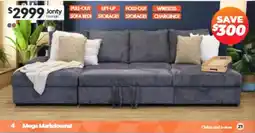 ComfortStyle Furniture & Bedding Jonty Lounge offer