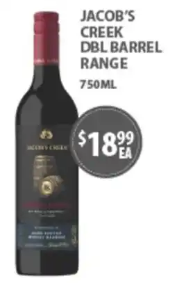 Star Liquor Jacob's Creek DBL Barrel Range offer