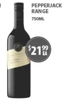 Star Liquor Pepperjack Range offer