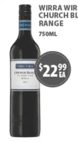 Star Liquor Wirra Wirra Church Block offer