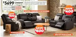 ComfortStyle Furniture & Bedding Liverpool 3 Seater Lounge offer