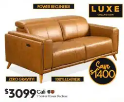 ComfortStyle Furniture & Bedding Cali 2 seater power recliner offer