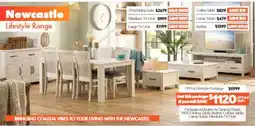 ComfortStyle Furniture & Bedding Newcastle Lifestyle Range offer