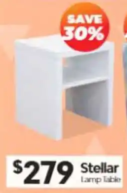 ComfortStyle Furniture & Bedding Stellar Lamp Table offer