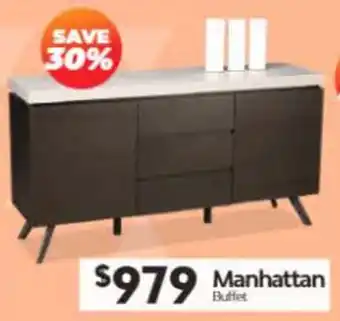 ComfortStyle Furniture & Bedding Manhattan Buffet offer