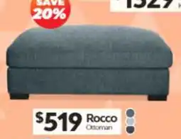 ComfortStyle Furniture & Bedding Rocco Ottoman offer