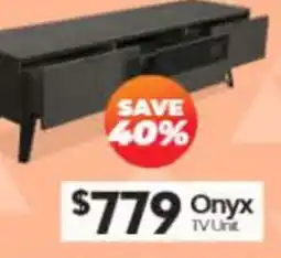 ComfortStyle Furniture & Bedding Onyx TV Unit offer