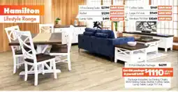 ComfortStyle Furniture & Bedding Hamilton Lifestyle Range offer