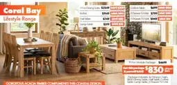 ComfortStyle Furniture & Bedding Coral Bay Lifestyle Range offer