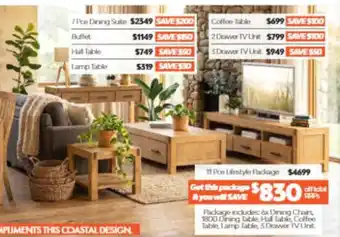 ComfortStyle Furniture & Bedding 11 Pce Lifestyle Package offer