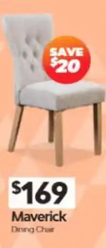 ComfortStyle Furniture & Bedding Maverick Dining Chair offer