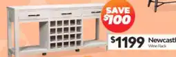 ComfortStyle Furniture & Bedding Newcastle Wine Rack offer