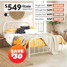 ComfortStyle Furniture & Bedding Rosie Queen Bed offer