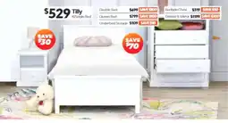 ComfortStyle Furniture & Bedding Tilly K/Single Bed offer