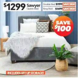 ComfortStyle Furniture & Bedding Sawyer Queen Bed offer