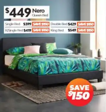 Nero Queen Bed