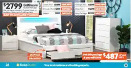 ComfortStyle Furniture & Bedding Baltimore Queen Package offer