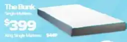 ComfortStyle Furniture & Bedding The Bunk Single Mattress offer