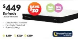 ComfortStyle Furniture & Bedding Refresh Queen Mattress offer