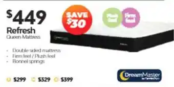 ComfortStyle Furniture & Bedding Refresh Queen Mattress offer