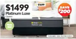 ComfortStyle Furniture & Bedding Sleep Studio Platinum Luxe Queen offer