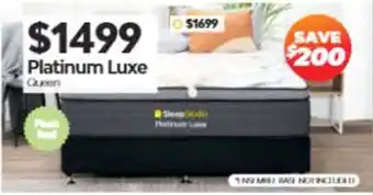 ComfortStyle Furniture & Bedding Sleep Studio Platinum Luxe Queen offer