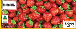 Supa Valu Australian Strawberries offer