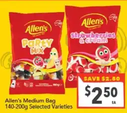 Supa Valu Allen's Medium Bag offer