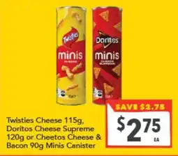 Supa Valu Twisties Cheese minis offer