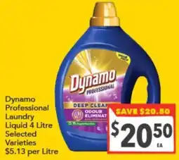 Supa Valu Dynamo Professional Laundry Liquid offer