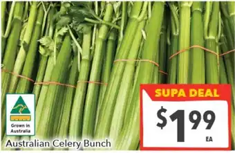 Supa Valu Australian Celery Bunch offer