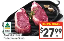 Supa Valu Australian Beef Porterhouse Steak offer