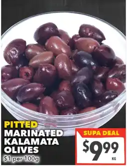 Supa Valu Pitted Marinated Kalamata Olives offer