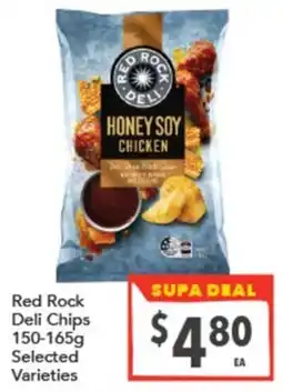 Supa Valu Red Rock Deli Chips offer