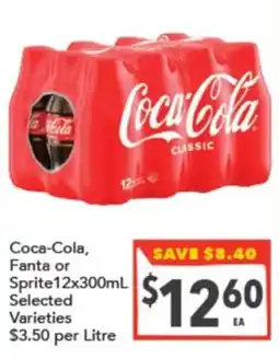 Supa Valu Coca-Cola Classic offer