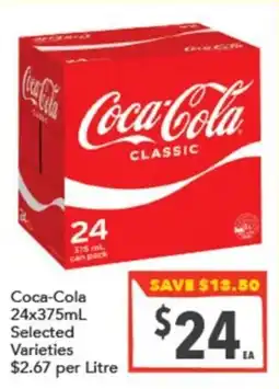 Supa Valu Coca-Cola Classic offer