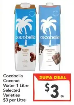 Supa Valu Cocobella Coconut Water offer