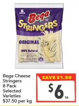 Supa Valu Bega Cheese Stringers offer
