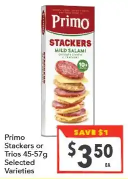 Supa Valu Primo Stackers offer