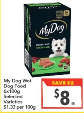 Supa Valu My Dog Wet Dog Food offer