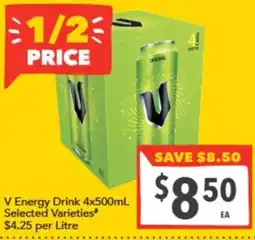 Supa Valu V Energy Drink offer